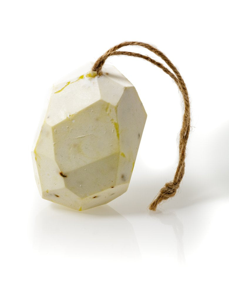 Thym arctique - Savon en forme de pierre traité à froid, fabriqué à la main avec des ingrédients naturels provenant d'Islande 