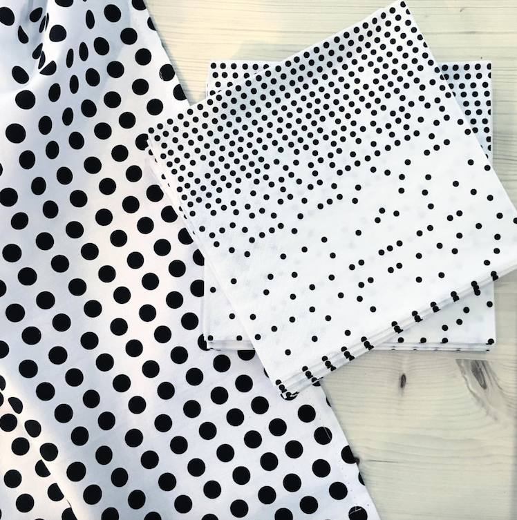 Dots napkin, icelandic design. 